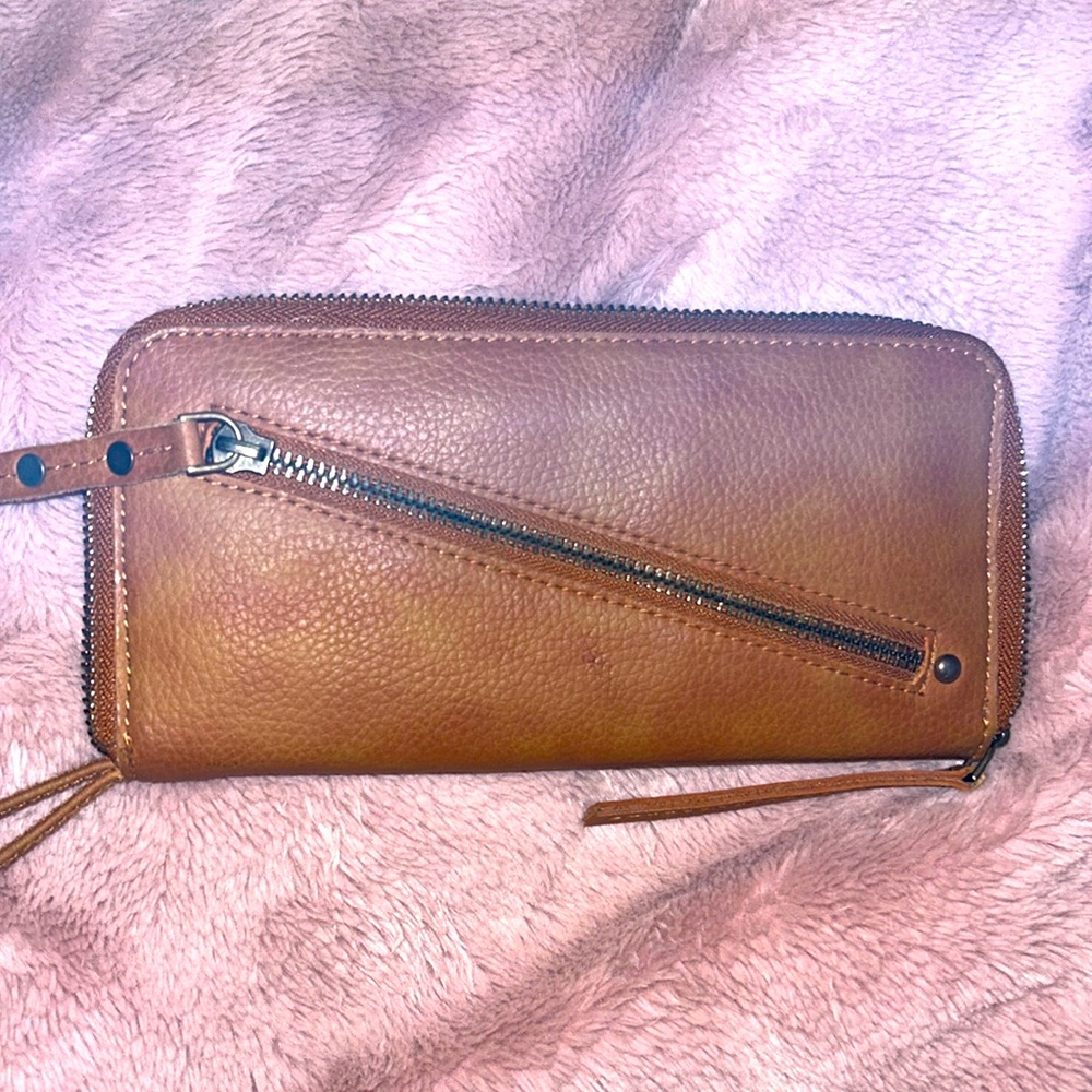 Brown Free People wallet